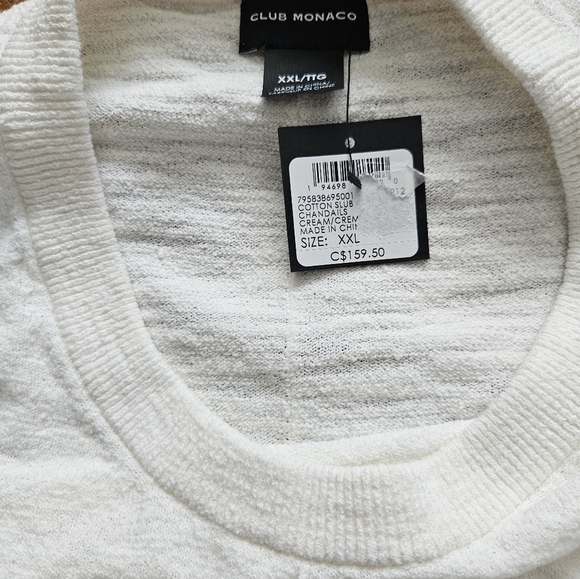 Club Monaco NWT Cotton sweater - Picture 6 of 8